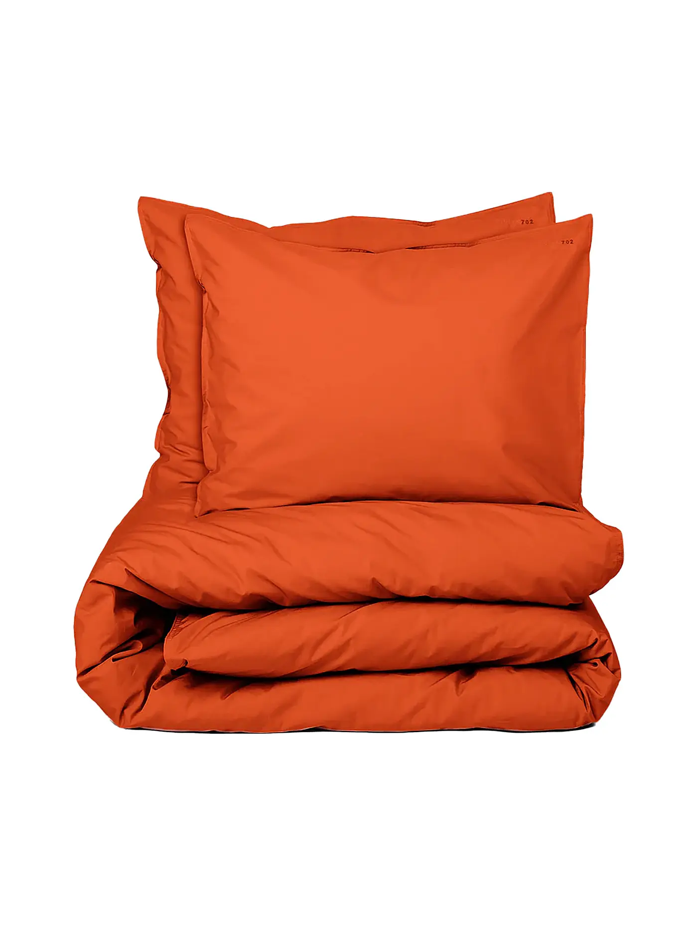 SUITE702 | Perkal Bettwäsche 70x90cm/140x200cm Poppy Orange | 